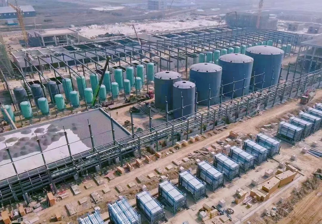 設備進場！倍杰特高鹽水零排放分鹽技術助力國內(nèi)最大工業(yè)園區(qū)污水處理項目實現(xiàn)廢水資源化